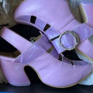 John Fluevog "Gator" Fisherman Platform Sandals